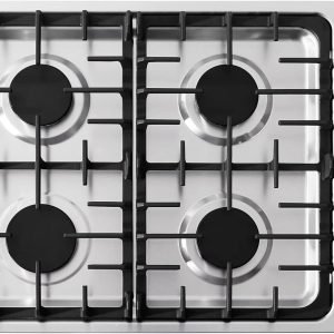 COSMO COS-DIC304 30 in. Gas Cooktop in Stainless Steel with 4 Italian Made Burners
