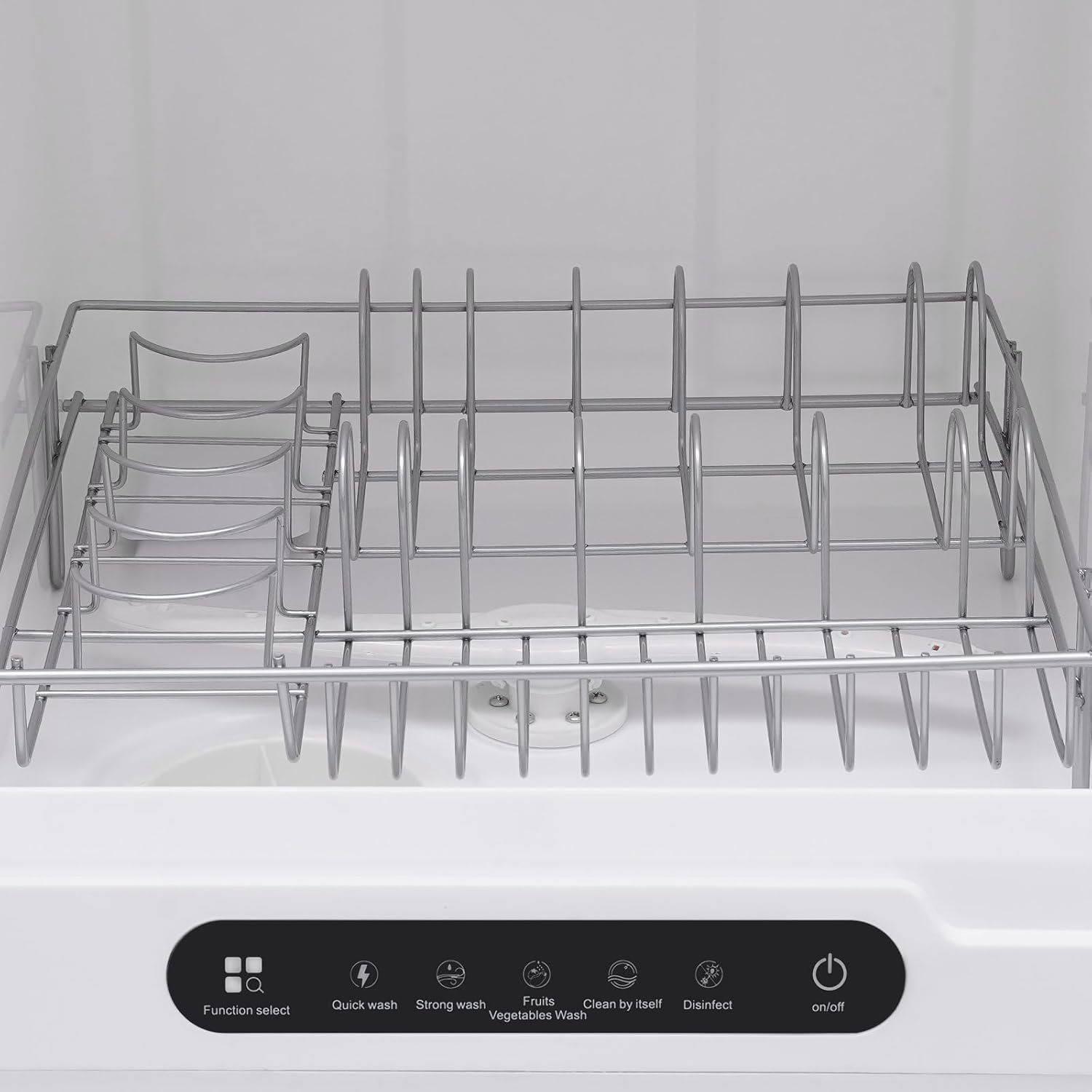 Portable Mini Dishwasher Countertop, With 5L Built-In Water Tank, 360° Spray Deep Cleaning For Apartments,Rv,Camping, Washing Temperature 70℃ - Image 8