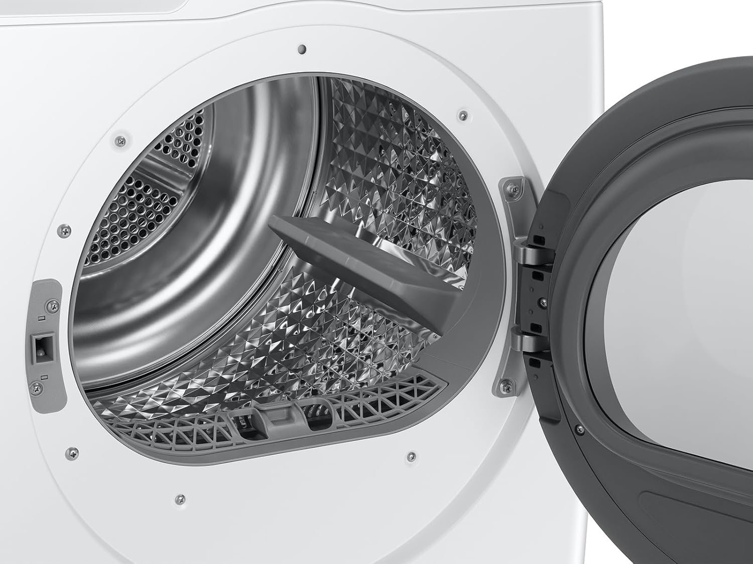 SAMSUNG 4.0 Cu Ft Heat Pump Dryer, Compact Clothes Drying Machine, Stackable for Small Spaces w/Sensor Dry, 12 Preset Cycles, 40 Minute Express Dry, DV22N6800HW/A2, White - Image 12