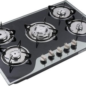 30-Inch 5-Burner Gas Stove Built-In Stove Stove Kitchen LPG/Natural Gas Is Easy To Clean Used To Meet Various Cooking Needs