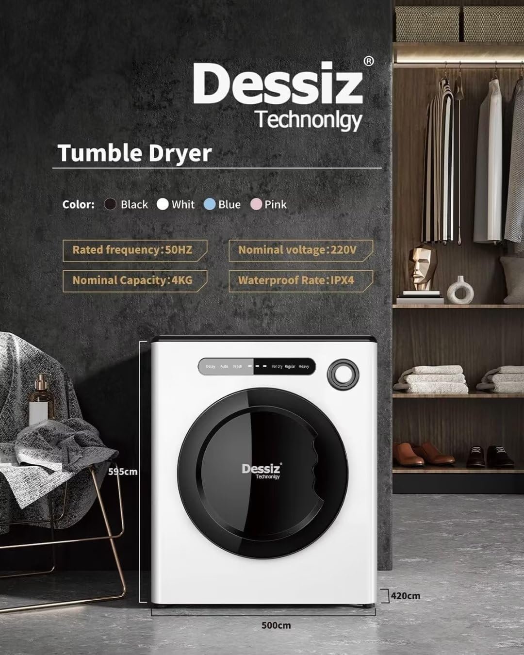 DS-04-WHITE Dryer - Image 2