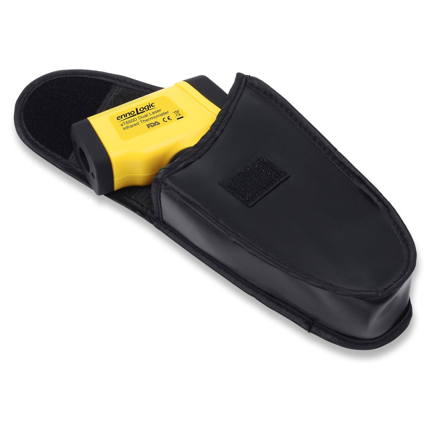 eT650D Temperature Gun by ennoLogic - Dual Laser Non-Contact Infrared Thermometer -58°F to 1202°F - NIST Option Available - Accurate Digital Surface IR Thermometer (Not for Body Temp) - Image 7