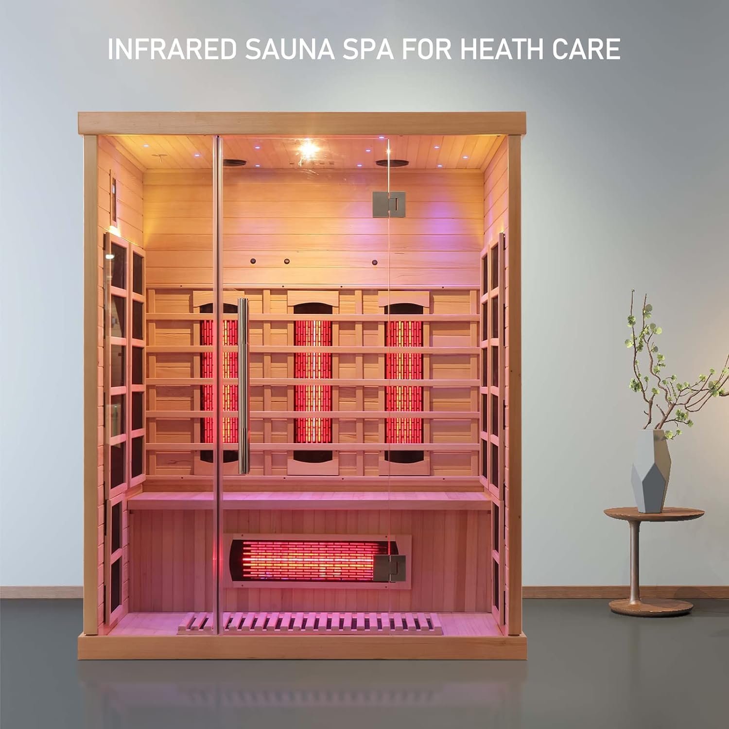 Far Infrared Carbon Fiber Glass Red Light Heater Tube, Infrared Sauna Heater, Sauna Accessories, Sauna Heater 110V, Infrared Suana Heating Element Tube for Wooden Indoor/Outdoor Sauna - Image 7