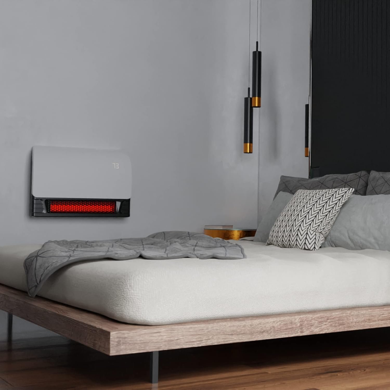 Heat Storm 1500-Watt Sedona WiFi Infrared Wall Mountable Heater,White - Image 9