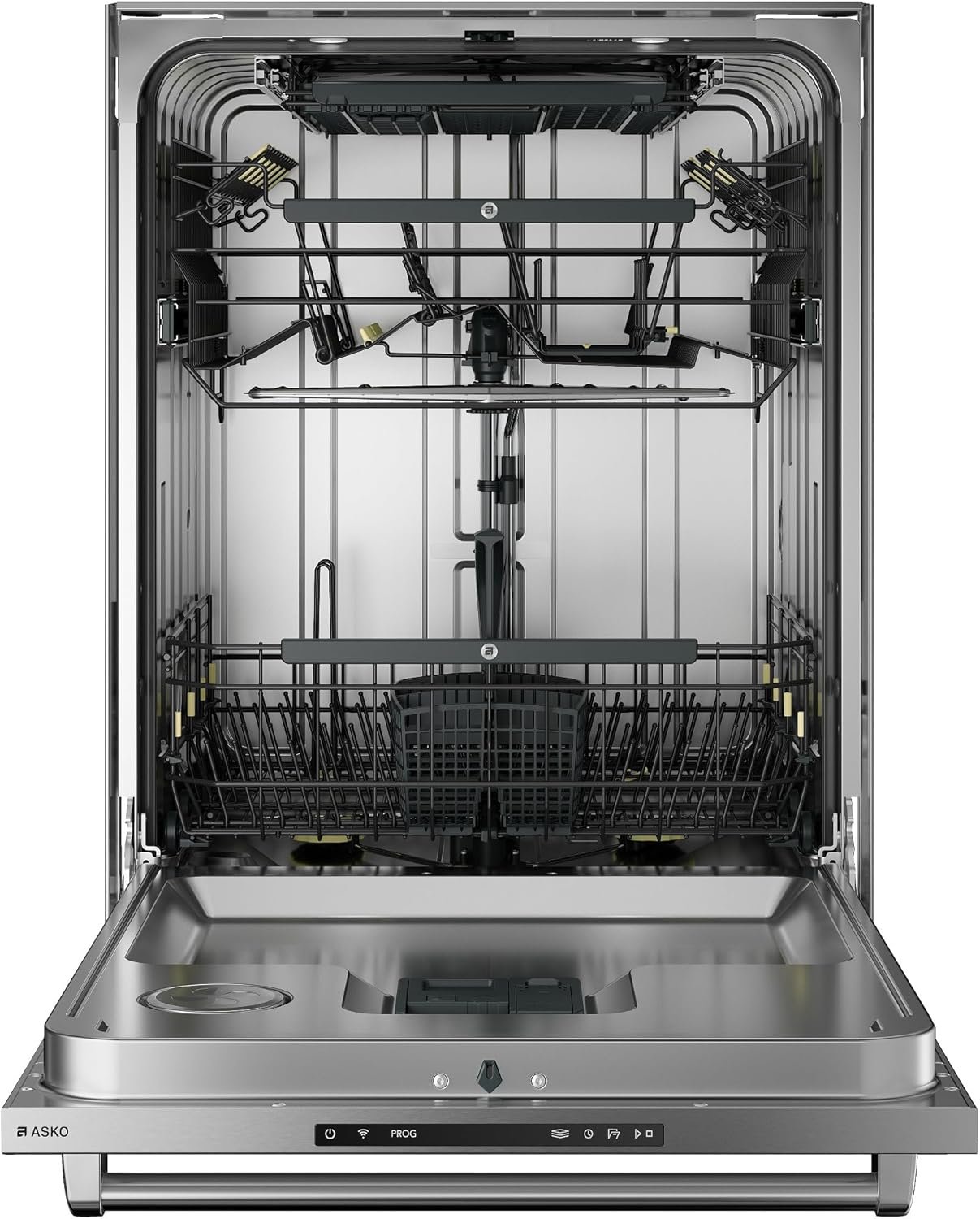 Asko DBI565PHXXLS 24 In Built-In Dishwasher - Logic Controls - 16 Place Settings - Stainless - SZW Pro handle - 740089 - DW60.2 - Image 2