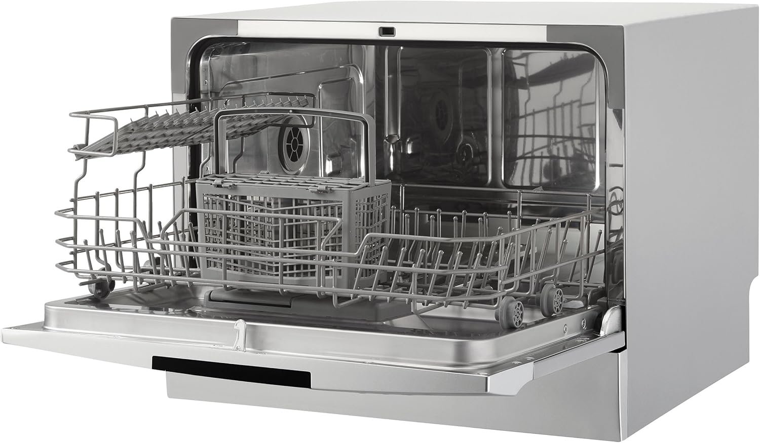 Danby DDW631SDB Countertop Dishwasher with 6 place Settings and Silverware Basket, LED Display, Energy Star - Image 7