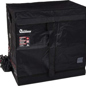 Dr Infrared Heater Upgraded Version 2-Tier 18 Cubic feet Portable Bedbug Heater with Thermometer and Timer, Black, Big (DR-122)