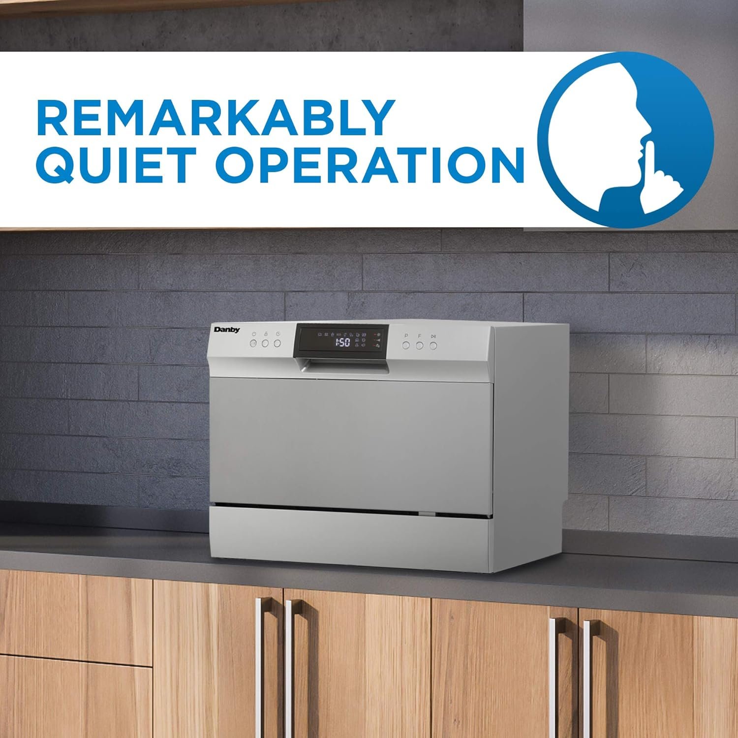 Danby DDW631SDB Countertop Dishwasher with 6 place Settings and Silverware Basket, LED Display, Energy Star - Image 15