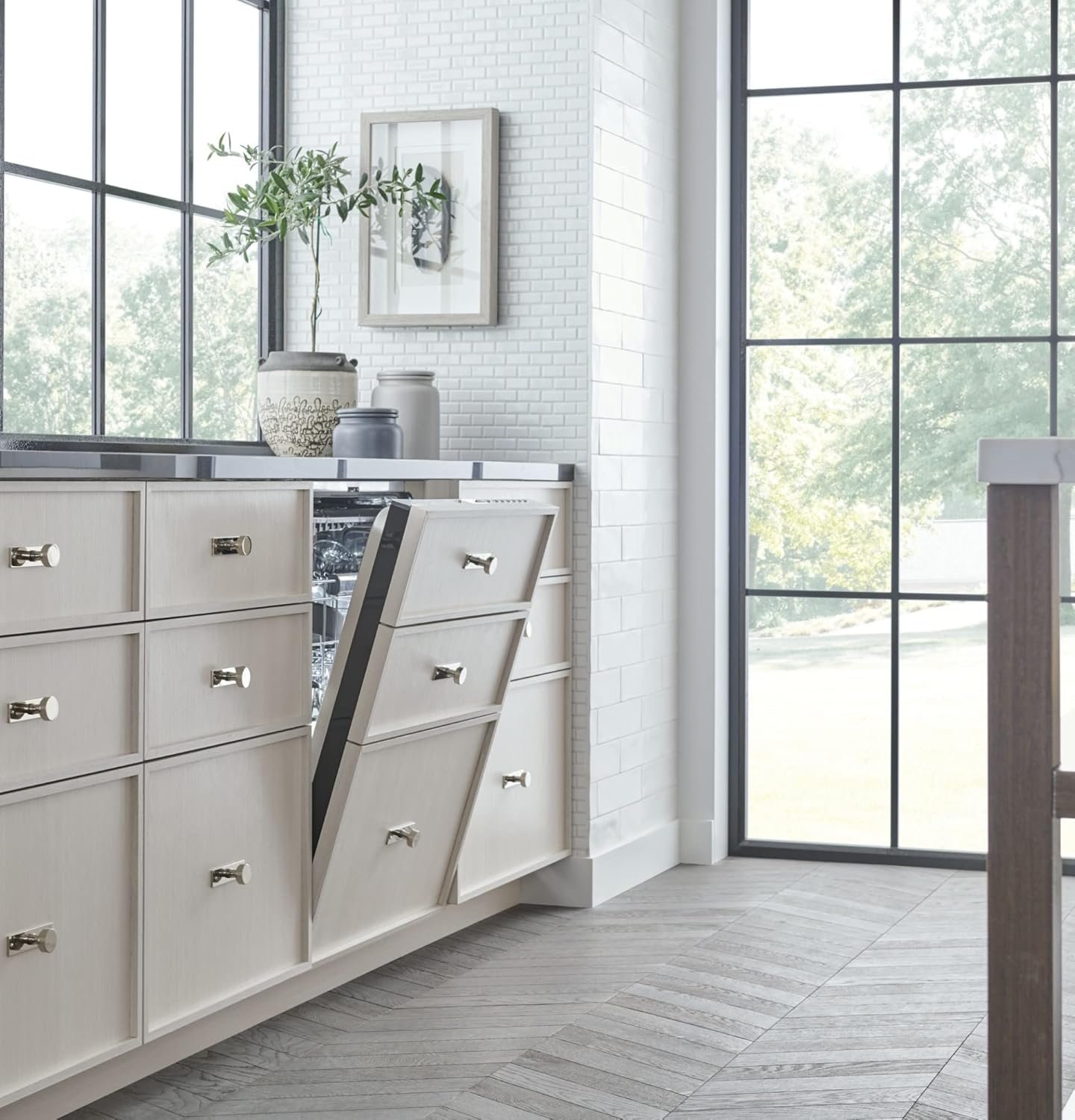 ZDT985SINII 24 Inch Wide 16 Place Setting Energy Star Rated Built-In Top Control Dishwasher with Hard Food Disposer and Max Dry System - Custom Panel - Image 9