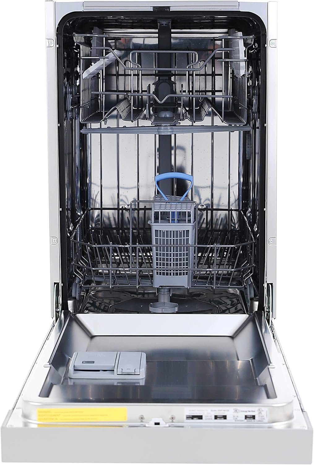 Avanti DWF18V3S 18-Inch Dishwasher Machine with LED Display, 3 Wash Options, 6 Automatic Cycles and Low Noise Rating, 53db, Stainless Steel - Image 9