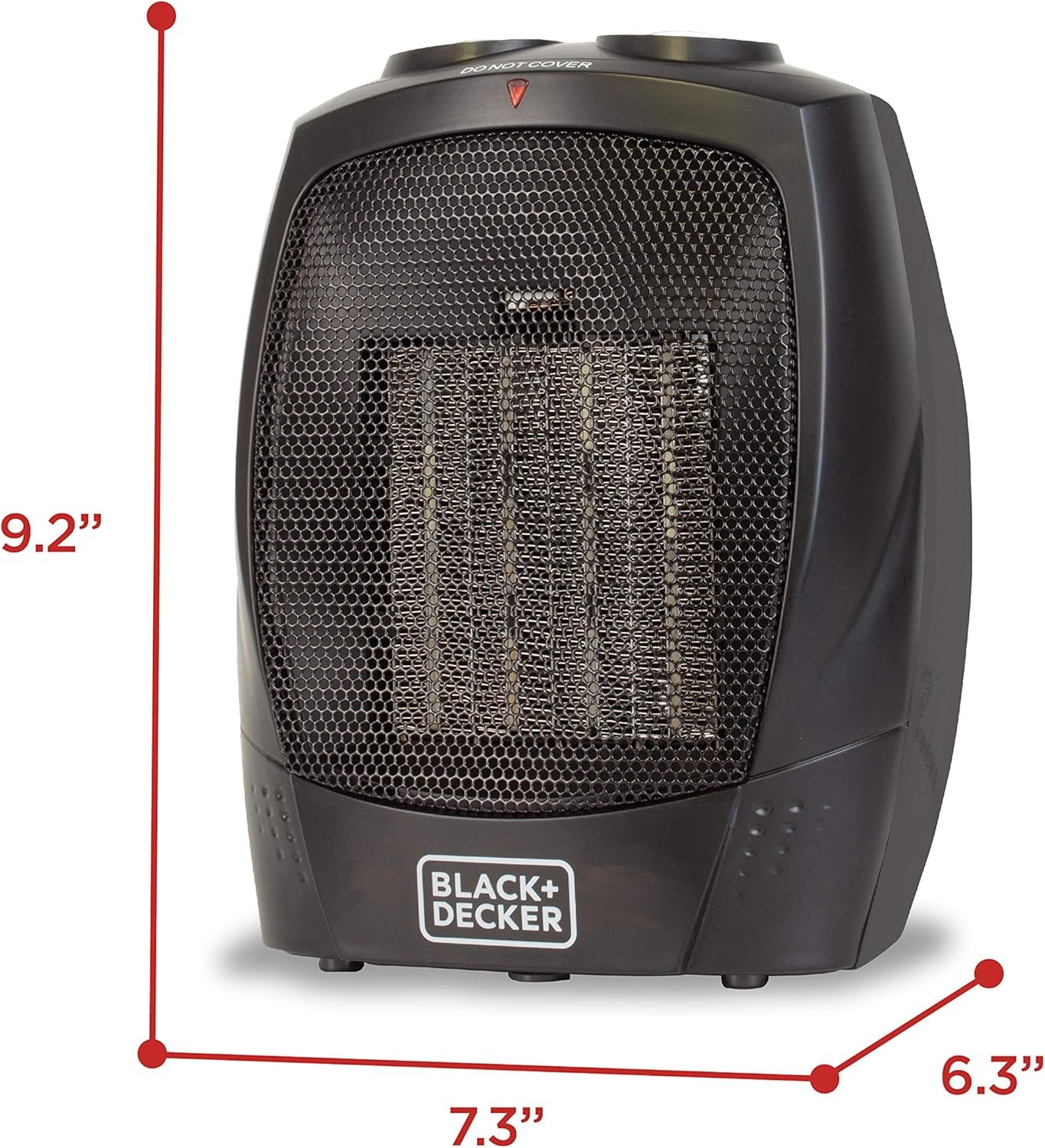 BLACK+DECKER Portable Space Heater, Room Space Heater with Carry Handle for Easy Transport - Image 7