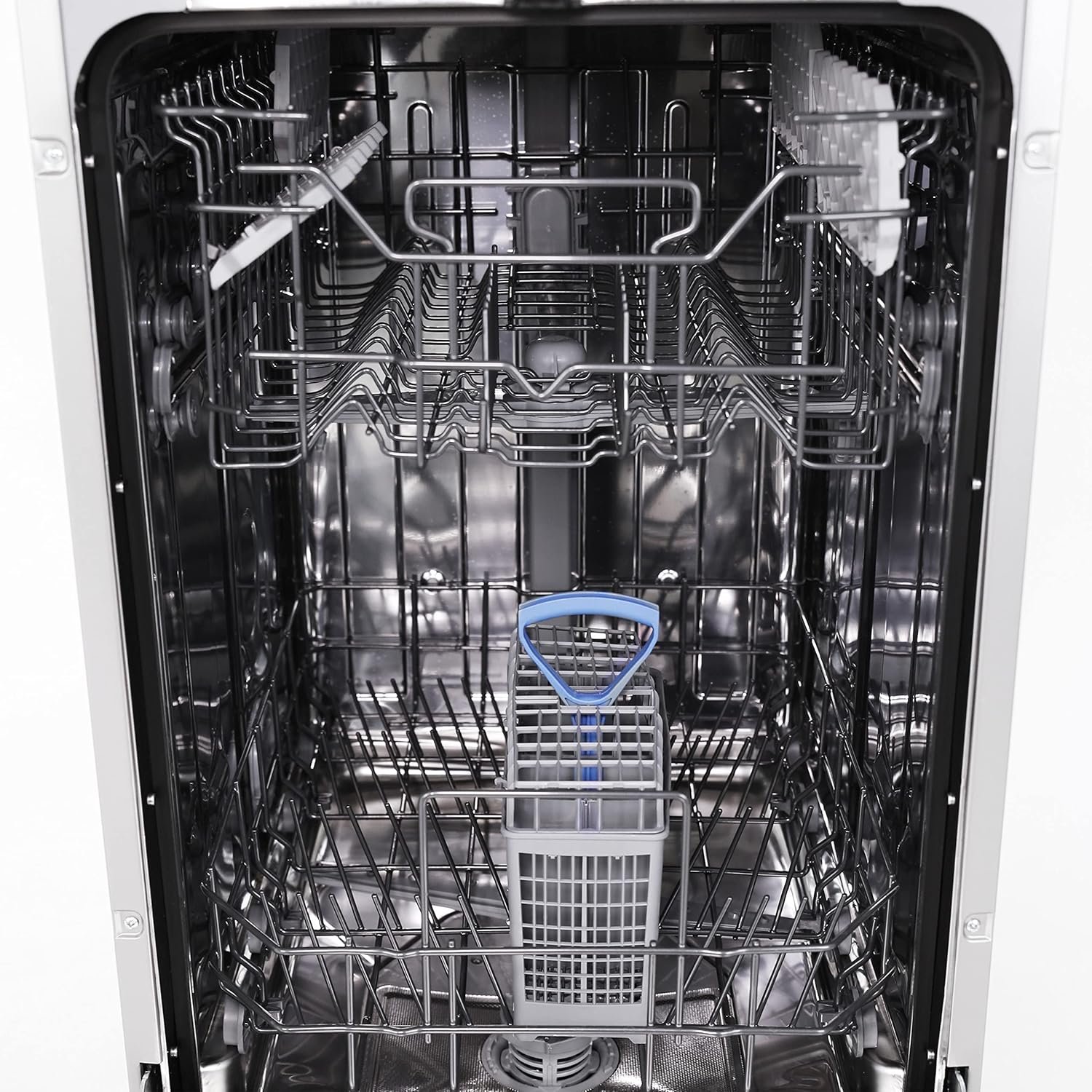 Avanti DWF18V3S 18-Inch Dishwasher Machine with LED Display, 3 Wash Options, 6 Automatic Cycles and Low Noise Rating, 53db, Stainless Steel - Image 4