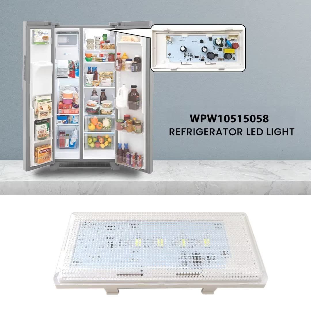 Superior WPW10515058 (AP6022534) replaces W10515058 3021142 PS11755867 Refrigerator Freezer Led Light Replacement for WRS331FDDW01 REFRIGERATOR SIDE-BY-SIDE - Image 6