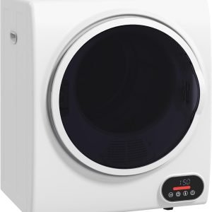 Portable Clothes Dryer,120V 850W Compact Laundry Dryer with Intelligent Drying,1.5 Cu.ft Stainless Steel Drum, Front Load Electric Dryer for Apartments, Dorms, RVs,