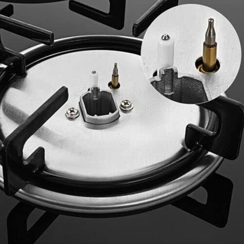23” Built-in Gas Cook Cooktop Stove, 4 Burner NG/LPG Gas Hob Cooktop Electronic Ignition High-Power Gas Stove Countertop Tempered Glass Easy to Clean Cooker - Image 6
