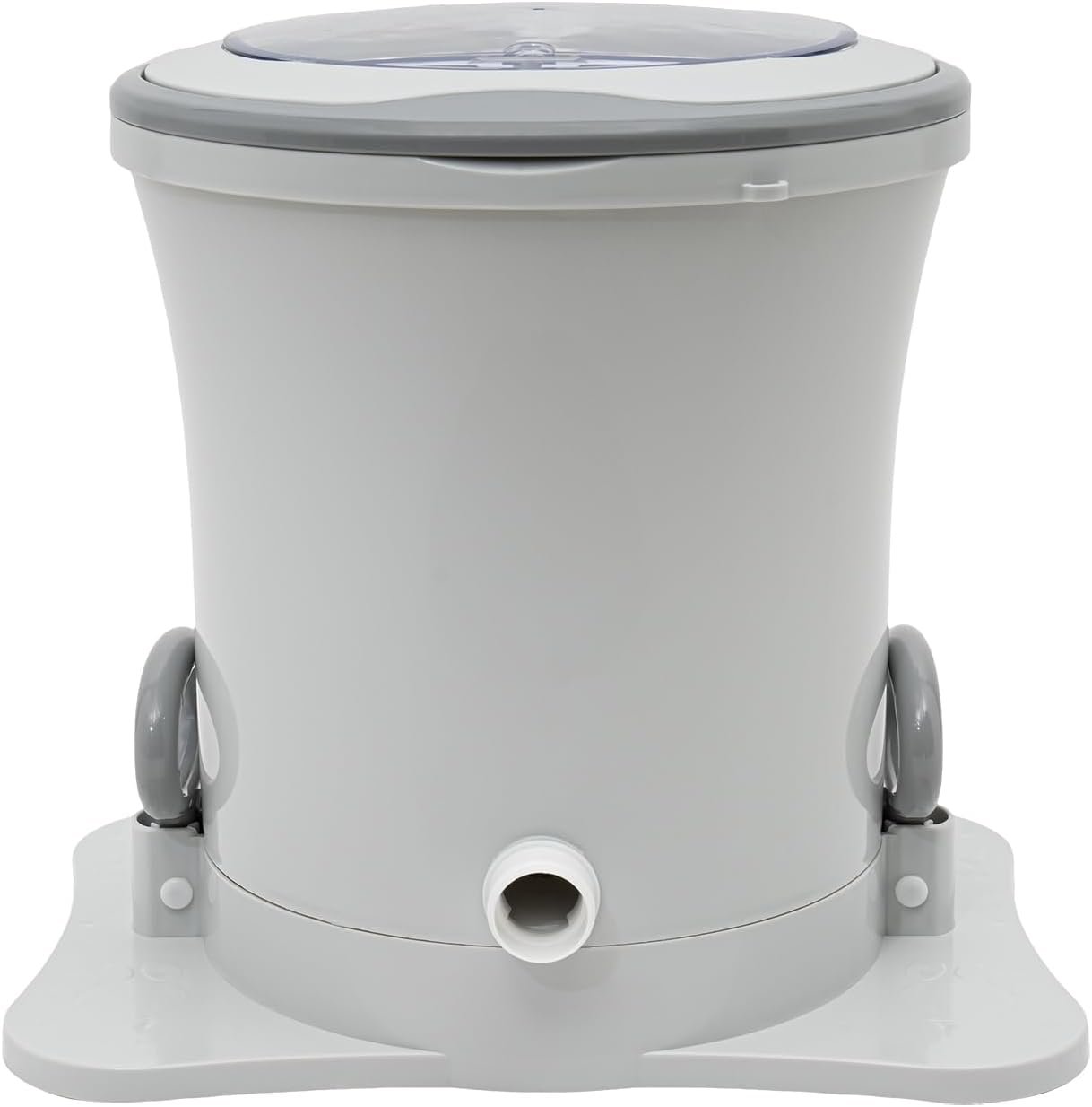 Portable Mini Washing Machine 2.4 Gal Manual Dehydrator Washing Machine Non-Electric Dehydrator Compact Washer Spin Dryer Perfect for Camping, Travelling, Apartment, Dorm, RV (White) - Image 8