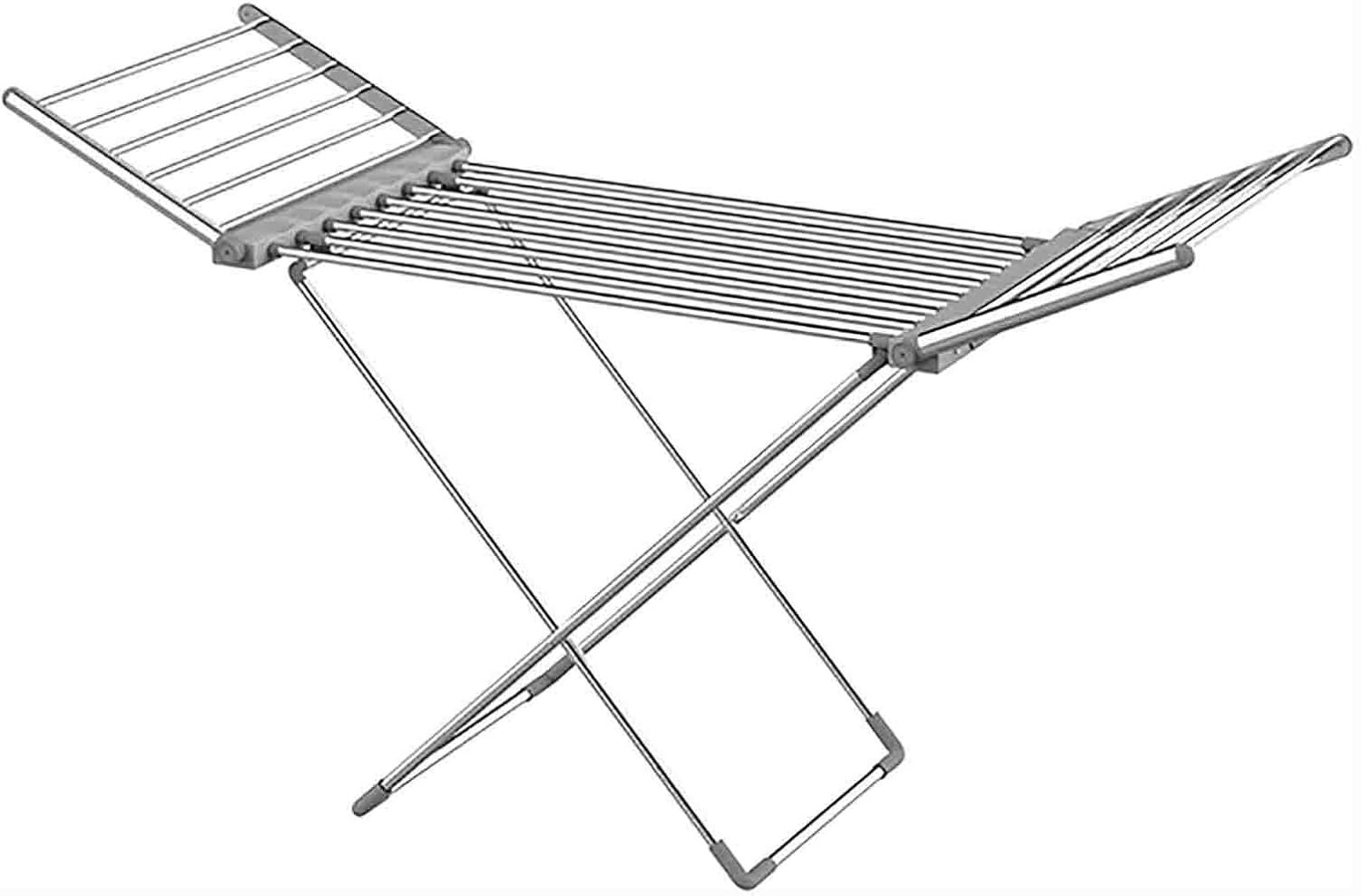 Electric Clothes Dryer with Wings, Folding Heated Airer, 230W Thermostat, Portable Indoor Drying Rack for Easy Storage