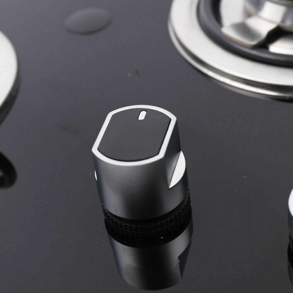 Gas Stove Gas Cooktop Camper RV Boat Caravan Burner LPG Gas Hob Cooktop With Tempered Glass 5.0x11.8x2.8 inch - 2 Burner (GR-B003) - Image 5