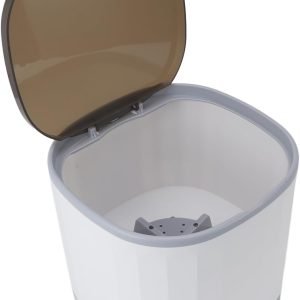 Portable Mini Dishwasher, 360° Omni Directional Countertop Dishwasher with 4L Built in Water, 5V USB Rechargeable Portable Dishwasher for Home, RV, Apartment, Dorm (White)