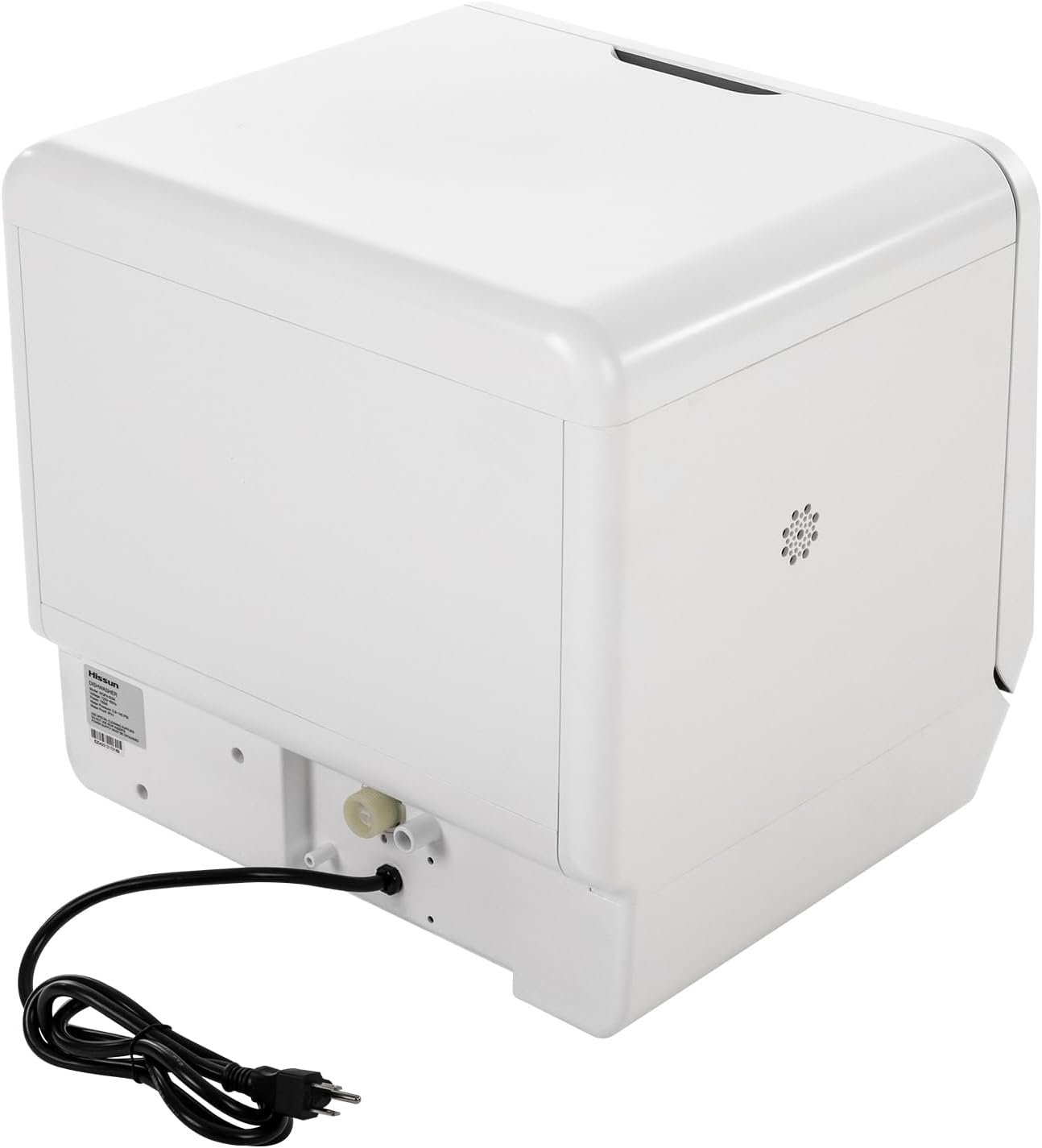 Apartments RV Compact Countertop Dishwasher Portable 5 Washing Programs Air-Dry Function Dish Washer Machine Touch Controls Mini Dishwasher with 360° Dual Spray - Image 8