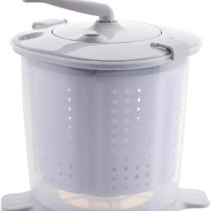 Portable Eco Mini Washing Machine | Hand Cranked Manual Clothes Non-Electric Washing Machine and Spin Dryer,Easy to Use, Suitable for RVs, Camping