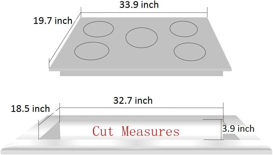 34 Inch Gas Cooktop DT5809 Built-in Stainless Steel 5 Burners Gas Stovetop LPG/NG Convertible Dual Fuel Gas Hob - Image 5