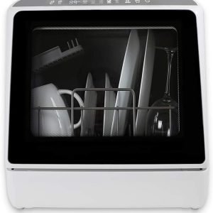 Portable Countertop Dishwasher, 5-Liter Built-in Water Tank, Suitable For Glass and Fruit Wash