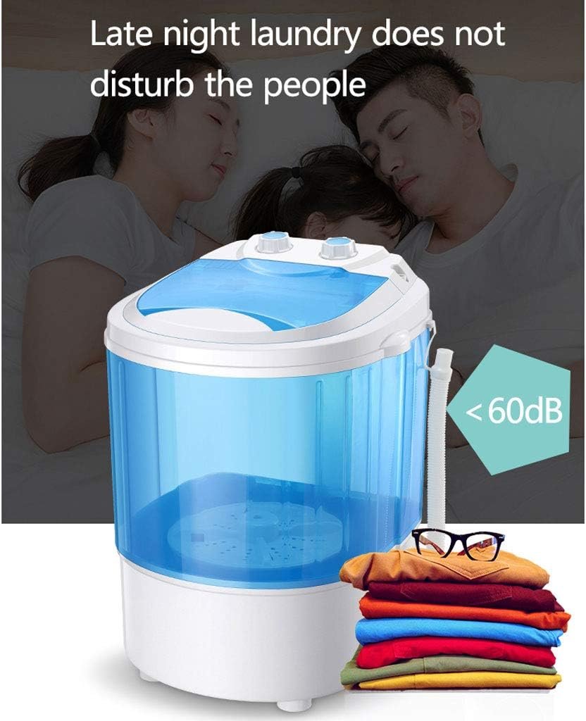 Portable Mini Clothes Washing Machine for Compact Laundry,with Spin Dryer,Electric Durable Design Washer,for Camping Apartments Dorms Business. - Image 3