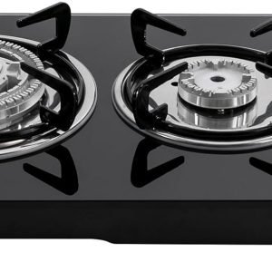 Gas Cooktop,Gas Stove Top with 2 Burner/4 Burner,Gas Stove for Kitchen, Home, Apartments, RVs, Easy To Clean. (2 Burners)