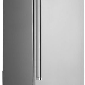 NewAir 15" Commercial Beverage Refrigerator | Weatherproof Stainless Steel Fridge | Built-In or Freestanding Outdoor Patio Fridge For Beer, Wine, Food NCR032SS00