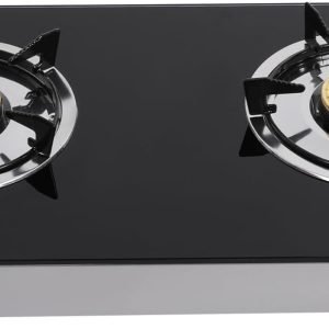 Propane Gas Stove Cooktop, 2 Burners Outdoor Cooking, High Efficient Combustion Overpressure Protection, Camping Burner for RV, Apartments and Party