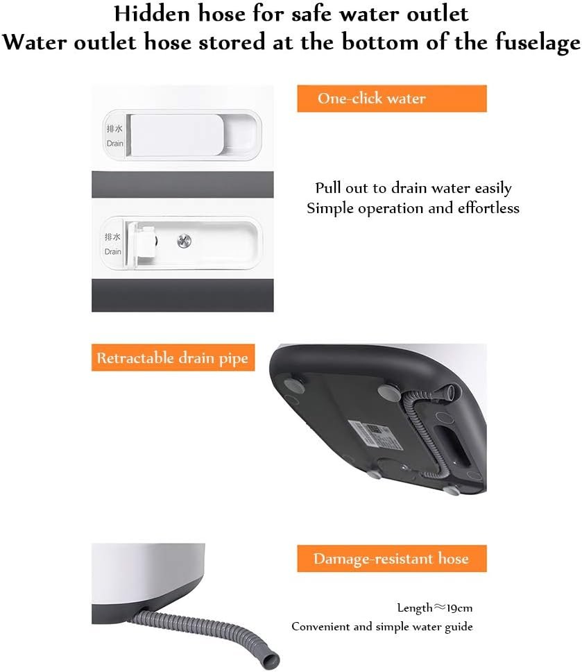 Portable Folding Clothes Washing Machine, Mini Foldable Washer and Dryer, Electric Compact Small Laundry Machines, Energy Saving Home Travel - Image 6