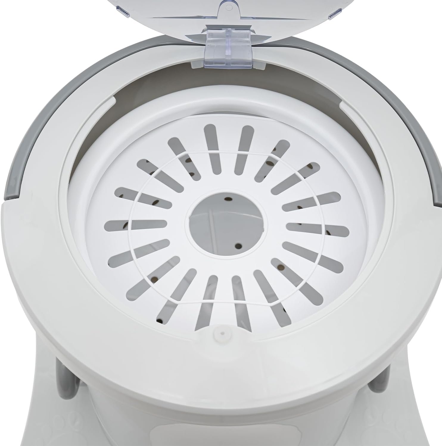 Portable Mini Washing Machine 2.4 Gal Manual Dehydrator Washing Machine Non-Electric Dehydrator Compact Washer Spin Dryer Perfect for Camping, Travelling, Apartment, Dorm, RV (White) - Image 9