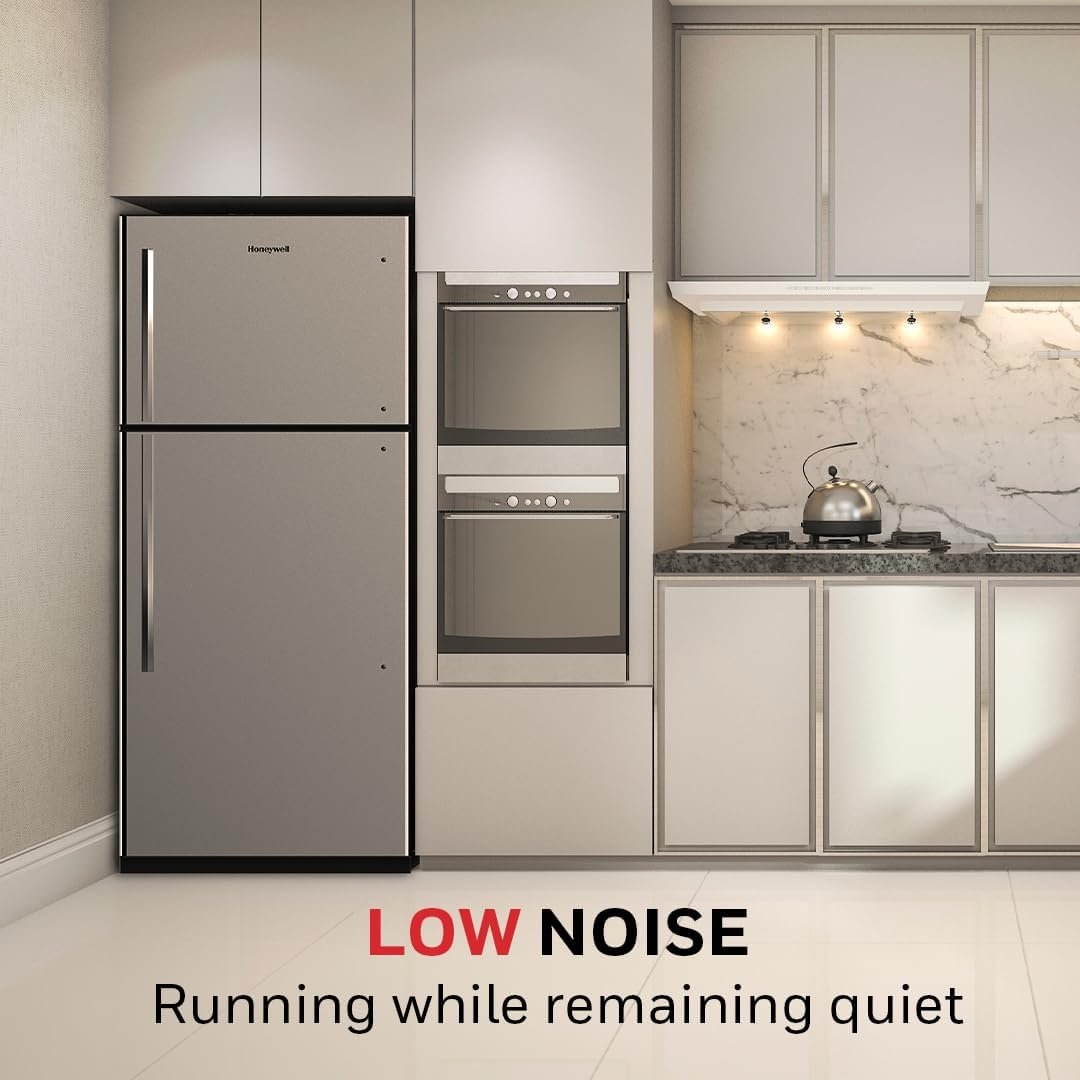 Honeywell H18TFW top Freezer Refrigerator, White - Image 5