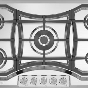 Empava 36" Stainless Steel Gas Stove Cooktop with 5 Italy Sabaf Sealed Burners - Natural Gas/Propane Convertible, Perfect for Modern Kitchen