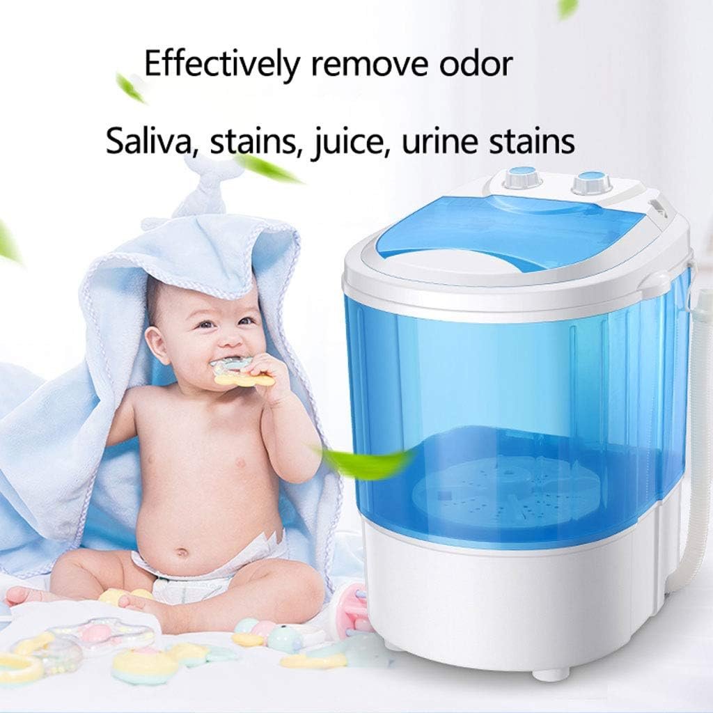 Portable Mini Clothes Washing Machine for Compact Laundry,with Spin Dryer,Electric Durable Design Washer,for Camping Apartments Dorms Business. - Image 6