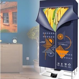 Electric dryers for Clothes, Heated Clothes Airer, Overheating Protection Intelligent Constant Temperature Clothes Airer, for Home (Color : A)