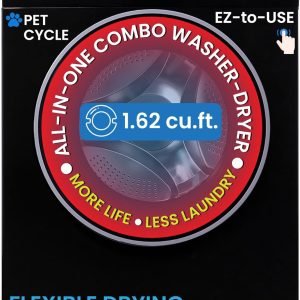 Equator All-in-One Washer Dryer VENTLESS/VENTED PET cycle 1.62cf/15lbs 110V