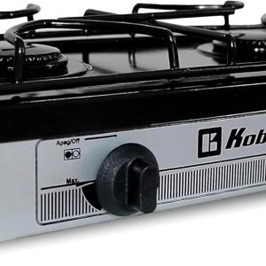 Koblenz PSK-200S 2-Burner Gas Stove, Silver
